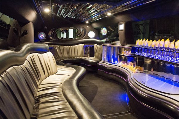 Intérieur Limousine Las Vegas