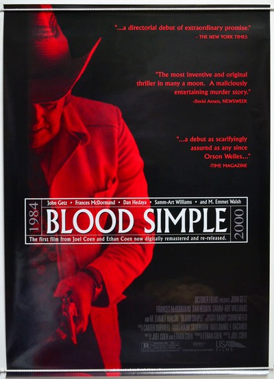 Affiche film Blood Simple