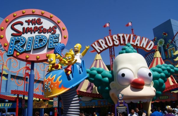 Krustyland Universal Studios Hollywood