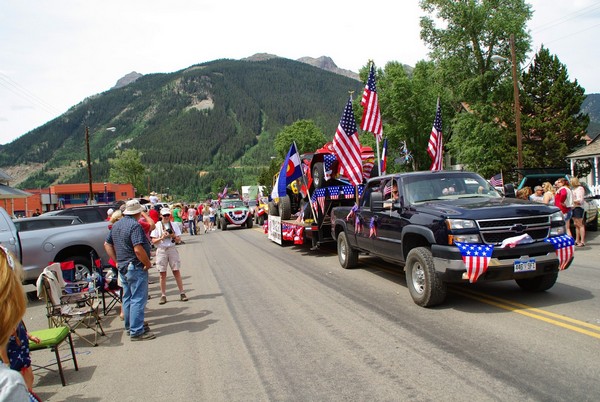 4 juillet Silverton Colorado
