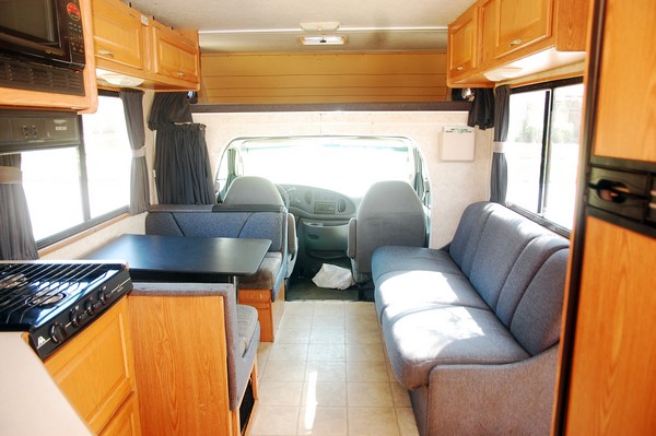Intérieur camping-car RV