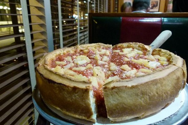 Stuffed Pizza Chicago