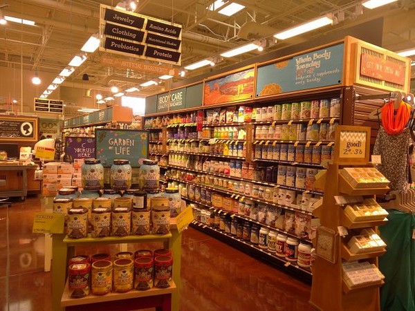 Supermarché bio américain