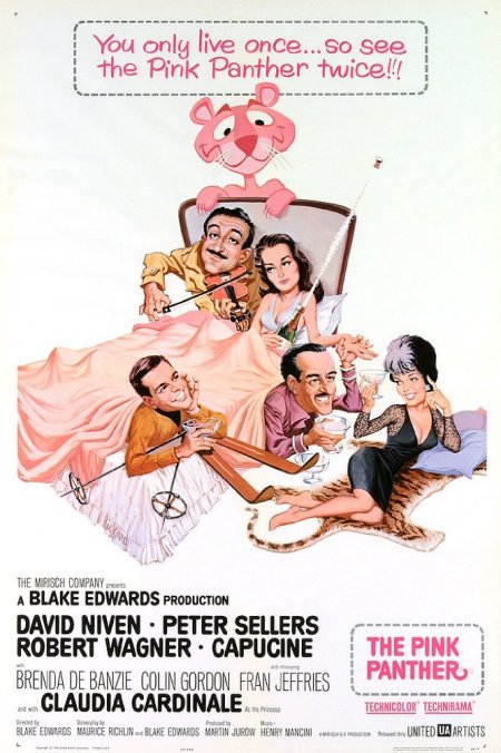 Affiche film la Panthère Rose