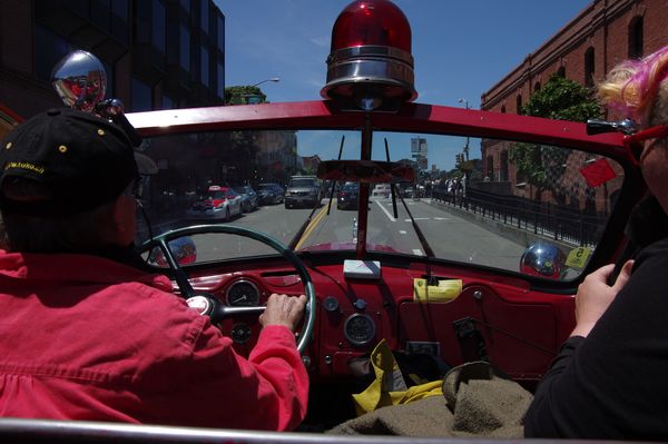 Visite San Francisco en camion de pompiers
