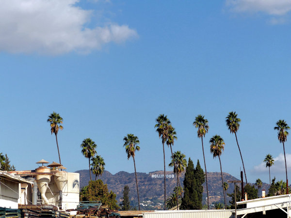 Hollywood Sign depuis Paramount Studios