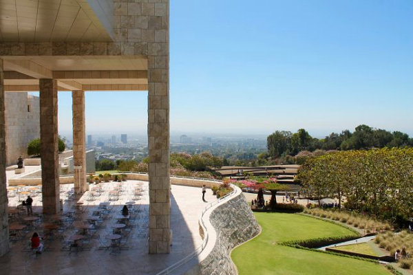 Terrasse du Getty Center Restaurant Los Angeles