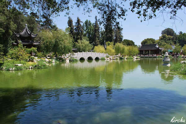 Jardins botaniques de la Huntington Library à San Marino