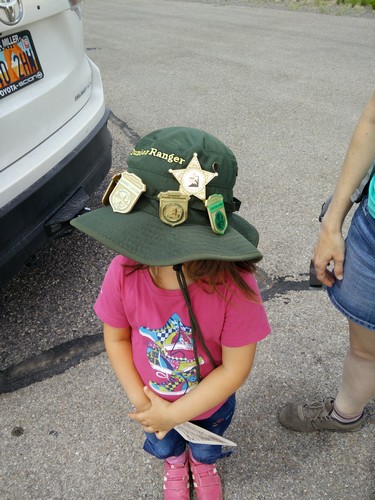 Junior Ranger prête à relever le défi