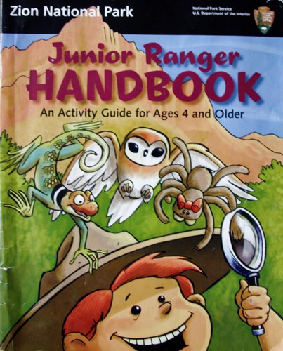 Brochure Junior Rangers Zion NP