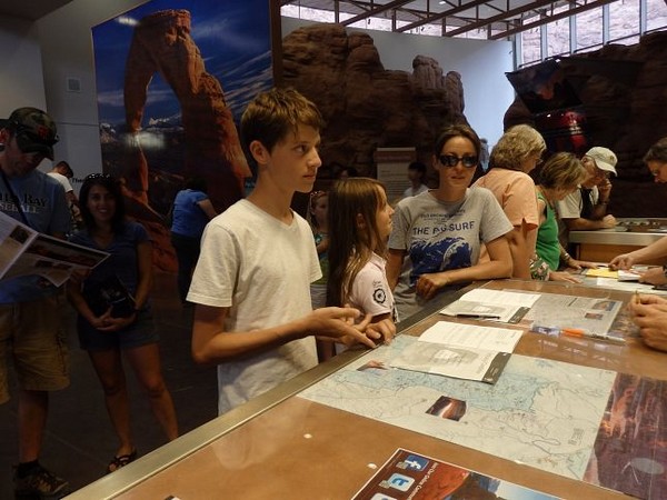 Programme Junior Rangers au Visitor Center
