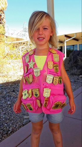 Veste rose Junior Rangers