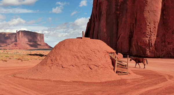 Hogan à Mystery Valley Monument Valley