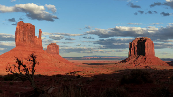 Wild Cat Trail en fin de journée Monument Valley
