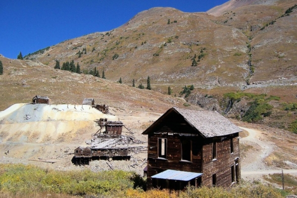 Animas Forks Ghost Town Colorado