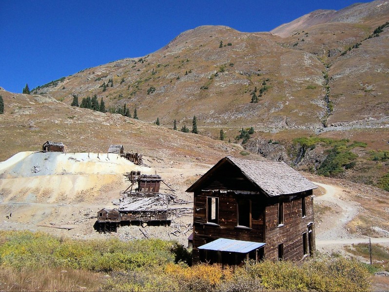 Animas Forks Ghost Town Colorado USA