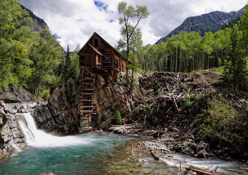 Crystal Mill Colorado USA