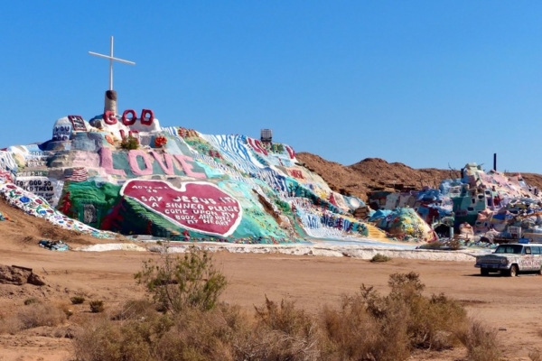 Salvation Mountain Californie