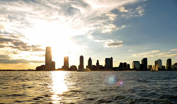 Vue depuis la promenade de Battery Park