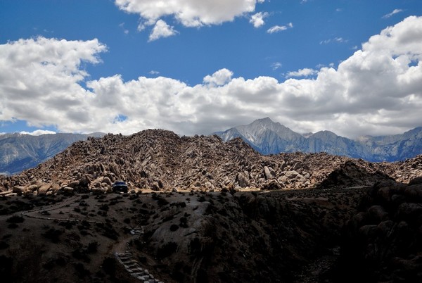 Parking Arch Trail Walk Alabama Hills
