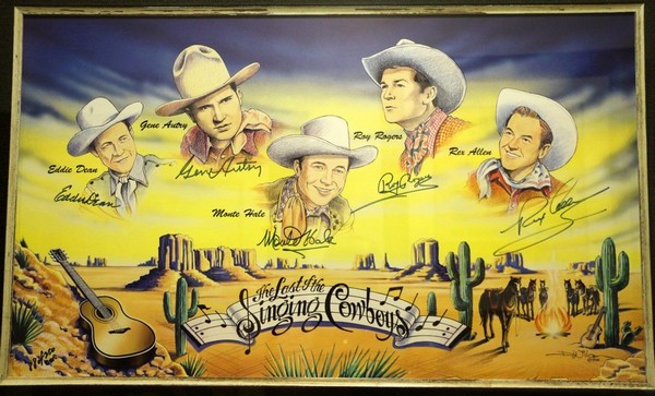 Singing Cow Boys Beverly and Jim Rogers Museum of Lone Pine Film History