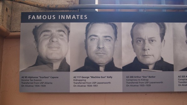 Prisonniers célèbres Alcatraz