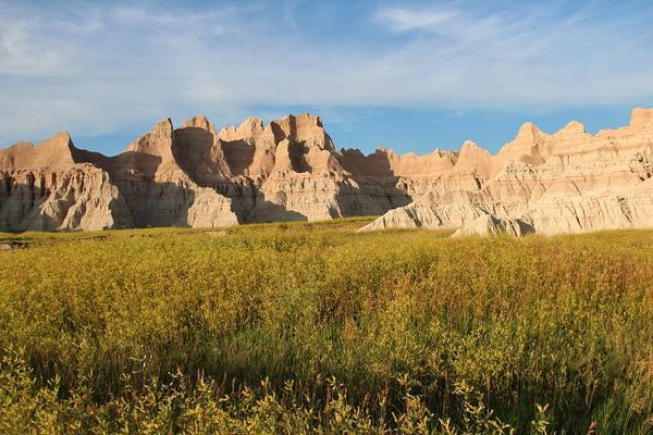 Fossil exhibit trail Badlands NP