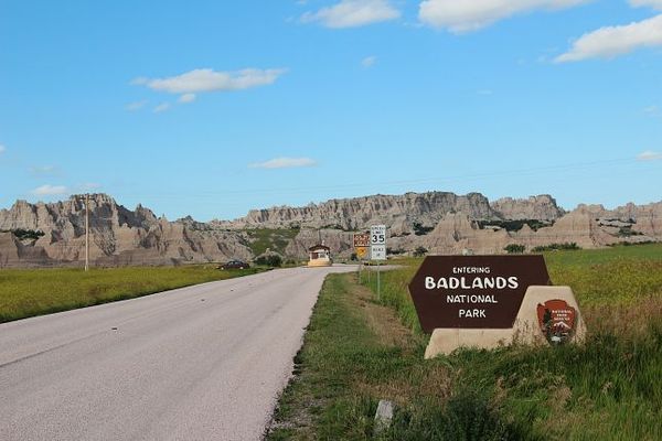 Entrée Sud Badlands National Park