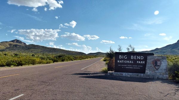Persimmon Gap Entrance Big Bend