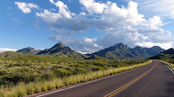 Chisos Basin Road Big Bend