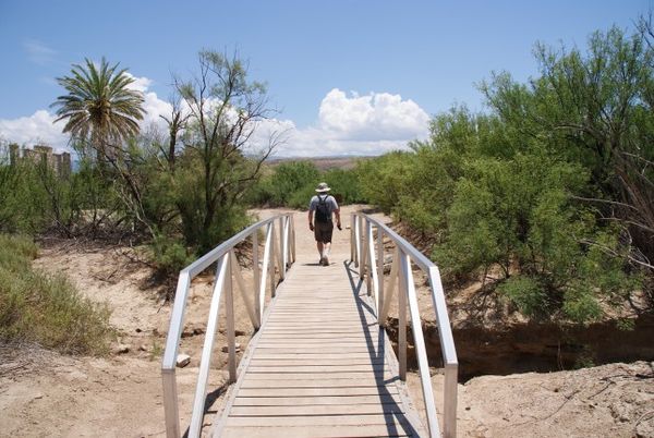 Départ du Hot Spring Trail Big Bend
