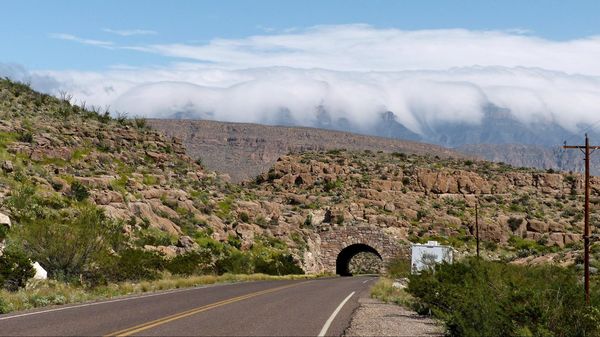 Tunnel Río Grande Overlook Big Bend NP