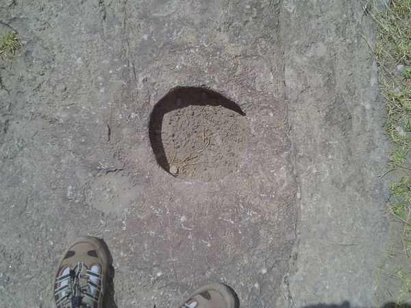 bedrock mortars Big Bend