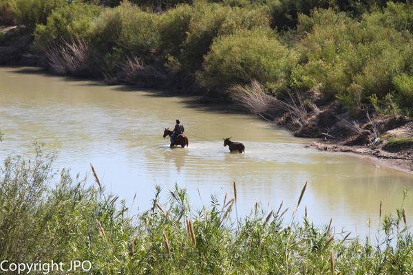 Traversée du Río Grande