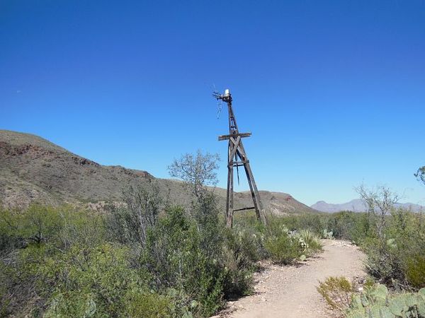 Eolienne Sam Nail Ranch Big Bend