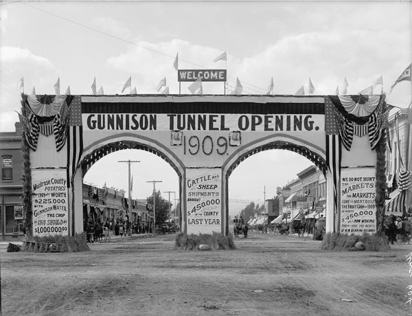 Gunnison Tunnel Opening 1909
