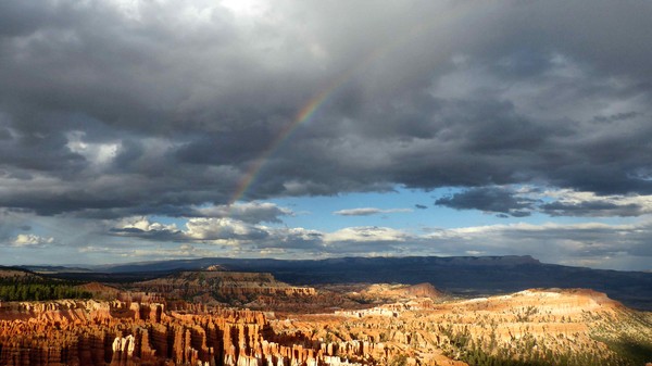 Inspiration Point au crépuscule Bryce Canyon NP