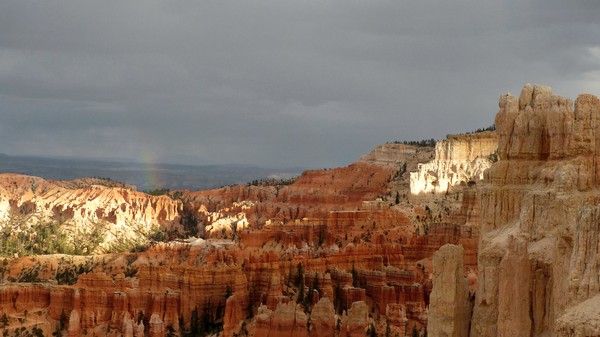 Inspiration Point au crépuscule Bryce Canyon NP