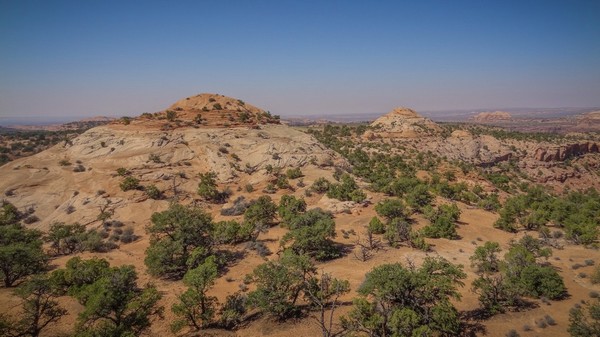 Vue depuis Aztec Butte Canyonlands