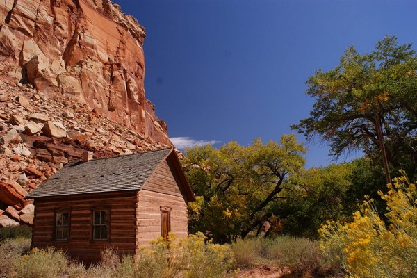 L’ancienne école de Fruita