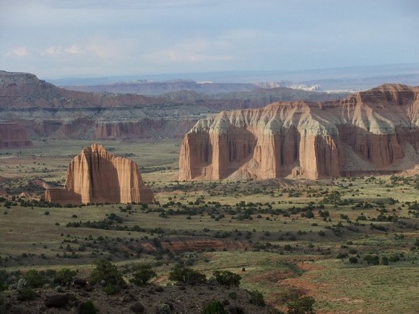 Upper Cathedral Valley Viewpoint Capitol Reef