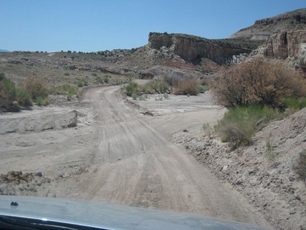 Piste Lower Cathedral Valley Capitol Reef