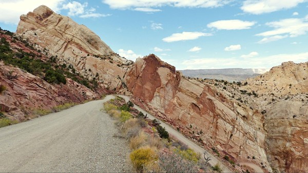 Switchbacks Burr Trail Road Utah