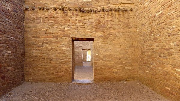 Enfilade de portes Pueblo Bonito Chaco Culture NHP