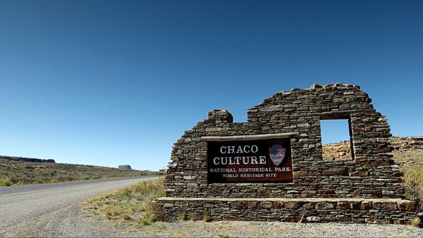 Entrée Chaco Culture National Historical Park