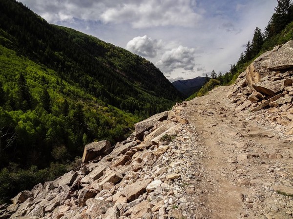 Piste accès Crystal Mill
