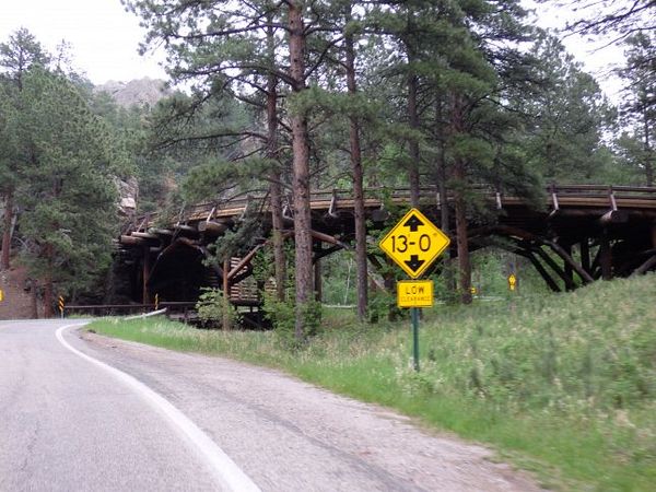 Pigtrail Bridge Custer State Park