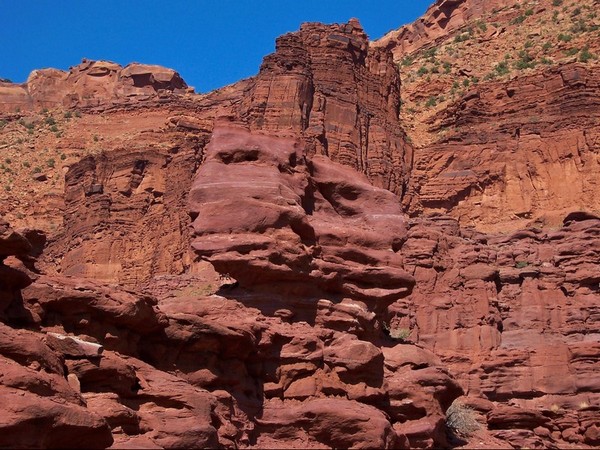 Formes et couleurs Fisher Towers Utah
