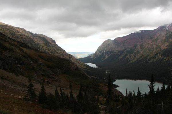 Grinnell Lake et Josephine Lake au second plan