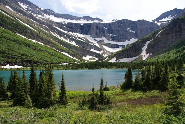 Bullhead Lake Glacier National Park Montana
